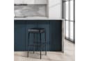 CLP Barhocker Montreal 80 Kunstleder Schwarz 2er Set Bild 3