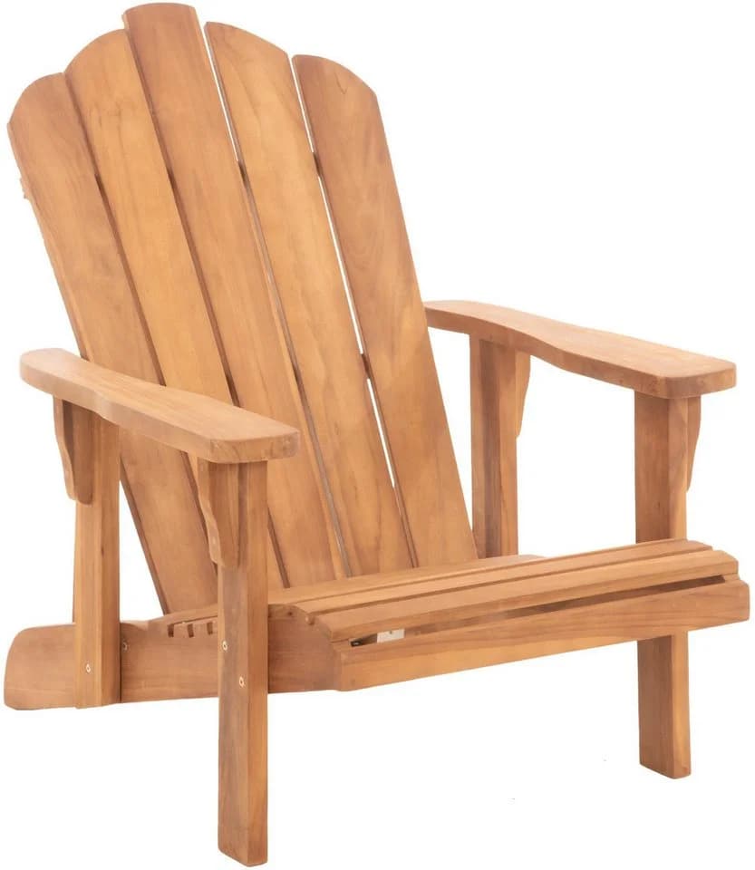 CLP Stuhl Brownsville Hochlehner Teakholz Braun Ergonomisch Verstellbar - Bild 3