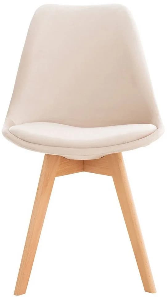 CLP Esszimmerstuhl Linares 4er Set Buchenholz Gestell Modern - Bild 4