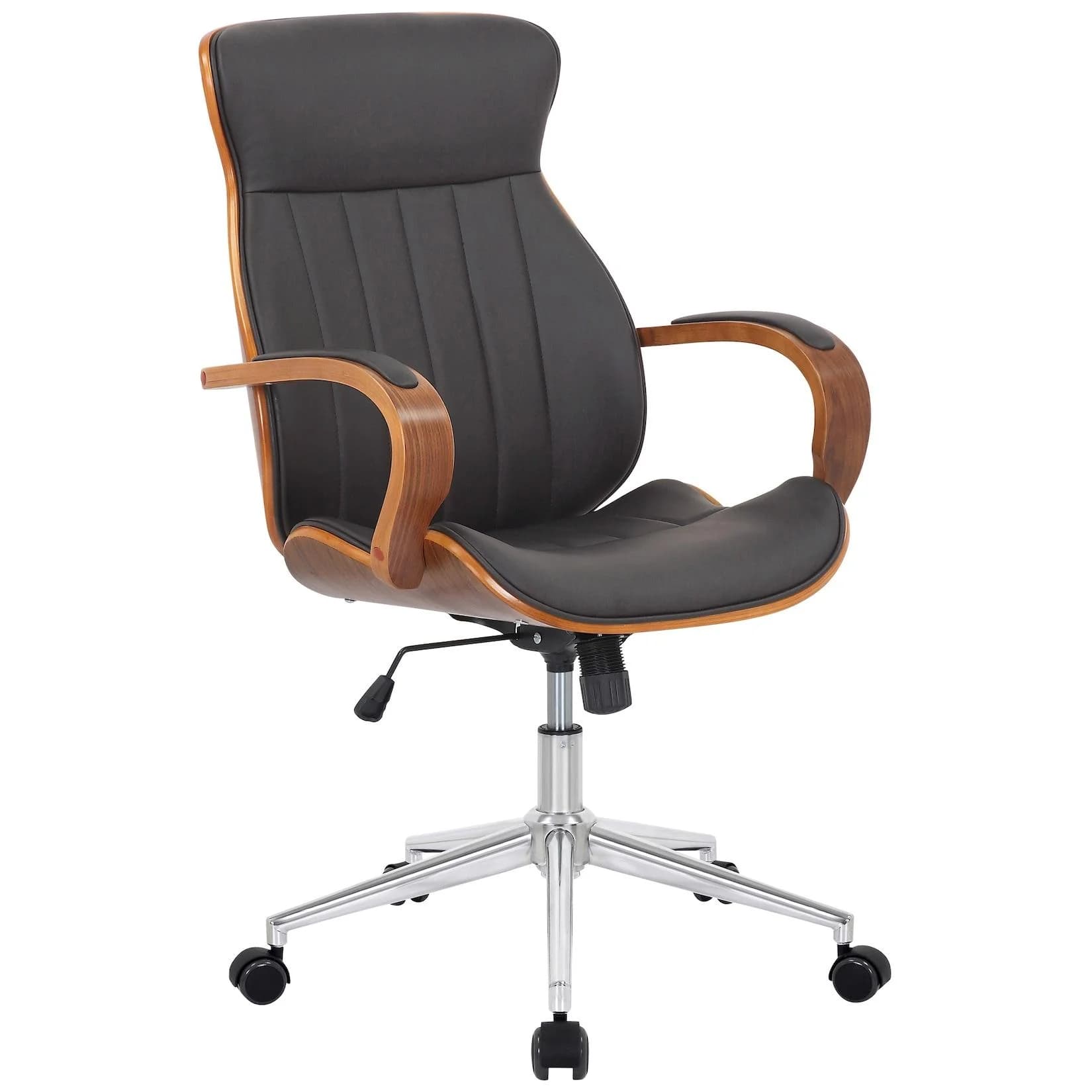 CLP Bürostuhl Melilla Ergonomisch Höhenverstellbar Kunstleder