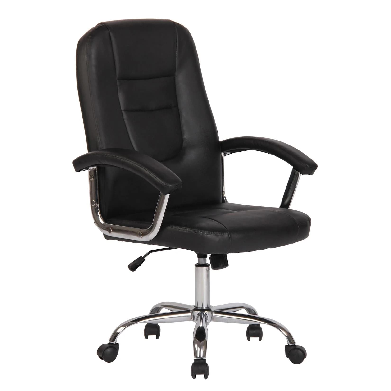 CLP Bürostuhl Reedville Chefsessel Kunstleder Ergonomisch