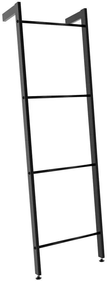 CLP Handtuchhalter Betti Freistehende Handtuchleiter Schwarz Metall - Bild 2