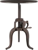 CLP Beistelltisch Marcos, Couchtisch rund Metall 50 cm Durchmesser Bild 2