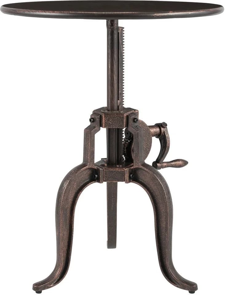CLP Beistelltisch Marcos, Couchtisch rund Metall 50 cm Durchmesser - Bild 2