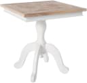 CLP Bistrotisch Grasby Shabby Chic Weiß/Naturholz Quadratisch Bild 3