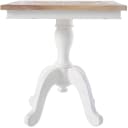 CLP Bistrotisch Grasby Shabby Chic Weiß/Naturholz Quadratisch Bild 5