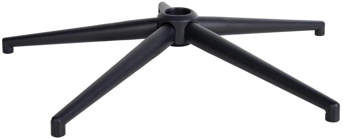 CLP Fußkreuz Eckig Schwarz Metall Drehkreuz Stuhlbasis - Bild 3