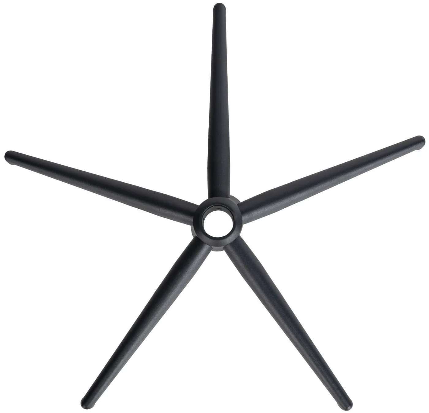 CLP Fußkreuz Eckig Schwarz Metall Drehkreuz Stuhlbasis - Bild 5