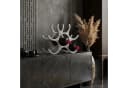 FineBuy Weinregal Flammen Silber Aluminium 6 Flaschen Bild 2