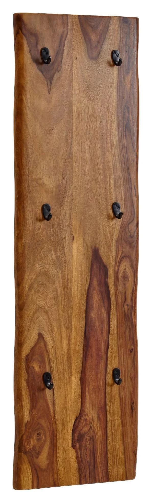 Wandgarderobe Wohnling Sheesham Echtholz