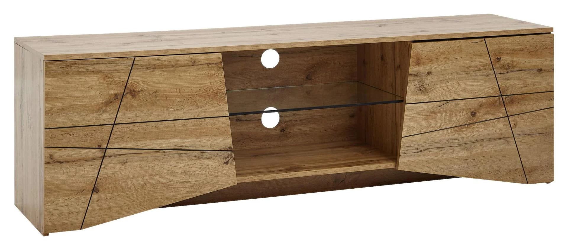 Lowboard Wohnling ca. 160x50 cm Eiche Braun