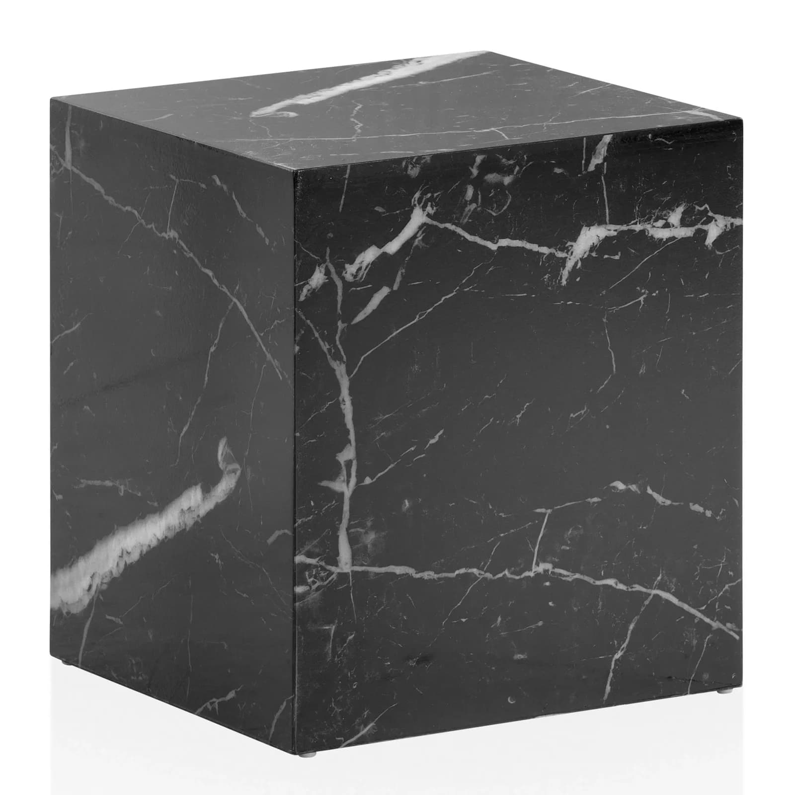 Couchtisch MONOBLOC Schwarz Marmoroptik MDF