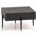 FineBuy Couchtisch Steinoptik Anthrazit Moderner Sofatisch Bild 1