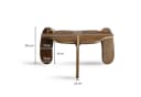 Wohnling Couchtisch Mango Massivholz Organisch Braun Bild 4