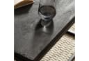 FINEBUY Couchtisch Quadratisch Massivholz Schwarz Industrial Bild 5