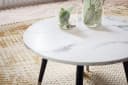 FINEBUY Couchtisch FB60703 Marmor Optik 60 cm Bild 4
