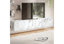 FINEBUY Hängender TV-Schrank Marmor-Optik Weiß Bild 2
