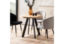 FineBuy Esstisch rund Mango Massivholz Industrial Stil Bild 3