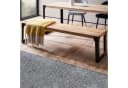 FINEBUY Essbank Akazie Massivholz Industrial Design Bild 2