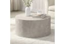 FINEBUY Couchtisch FB71674 Rund 60cm Wohnzimmertisch Sandstein Design Bild 2