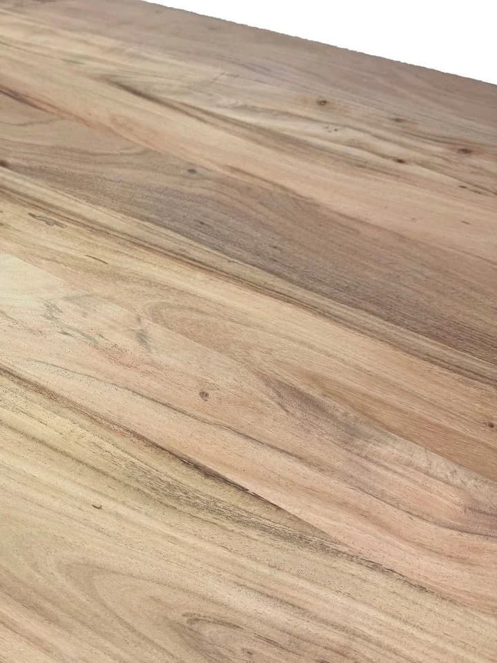FINEBUY Schreibtisch FB113718 Bürotisch Akazie Massivholz 180 cm mit Schublade Homeoffice - Bild 5