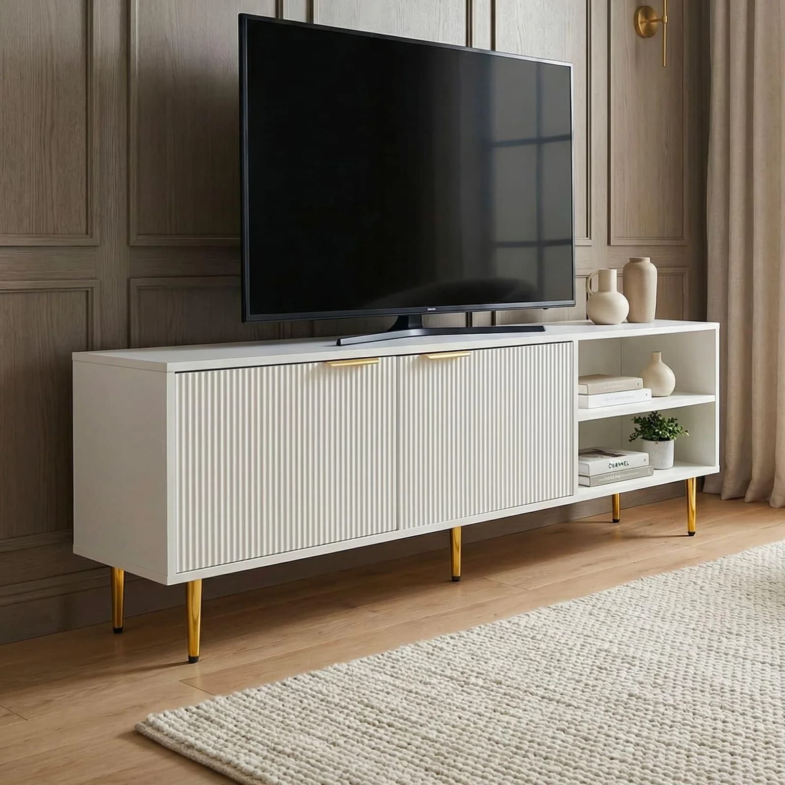 FINEBUY Lowboard FB114043 TV Kommode 150cm