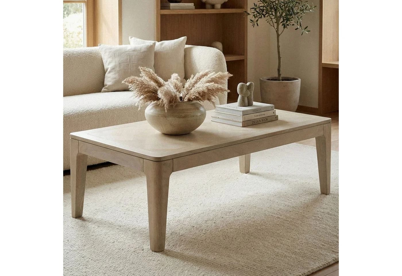 FINEBUY Couchtisch FB77663 Sofatisch 120cm Wohnzimmertisch Loungetisch - Bild 2