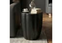 FINEBUY Beistelltisch FB76411 Aluminium Schwarz Moderner Dekotisch Bild 2