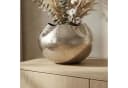 FINEBUY Tischvase Aluminium Silber 30cm Bild 2