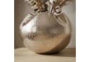 FINEBUY Tischvase Aluminium Silber 30cm Bild 5