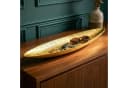 FINEBUY Dekoschale 60cm Gold Aluminium Bild 2
