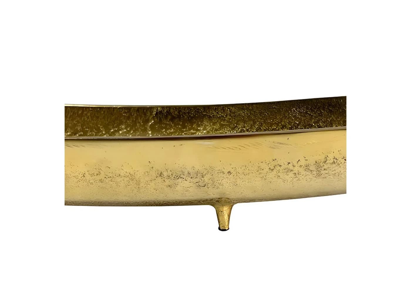 FINEBUY Dekoschale 60cm Gold Aluminium - Bild 4