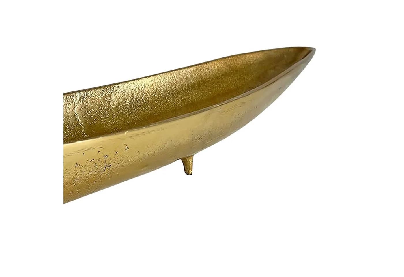 FINEBUY Dekoschale 60cm Gold Aluminium - Bild 5