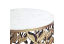 FINEBUY Satztisch FB73713 2er Set Couchtisch Gold Marmor Bild 4