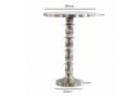 FINEBUY Beistelltisch FB116321 Silber Aluminium Modern Bild 3
