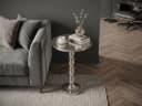 FINEBUY Beistelltisch FB116321 Silber Aluminium Modern Bild 5