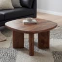 Couchtisch Mango Massivholz 60cm Quadratisch Bild 1