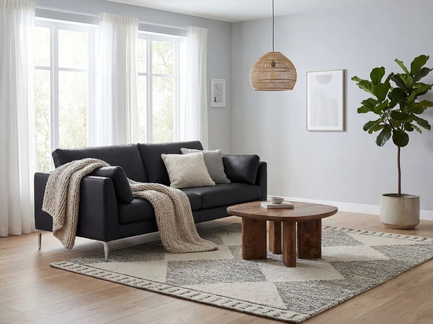 Couchtisch Mango Massivholz 60cm Quadratisch - Bild 2