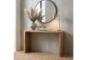 FINEBUY Konsolentisch Akazie Massivholz Braun Modern Bild 2