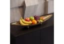 FINEBUY Obstschale Metall 60cm Oval Dekoschale Obstkorb Bild 2