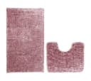 Restilo Badematte Set rutschfest Polyester 50x80 cm + 40x50 cm Bild 2