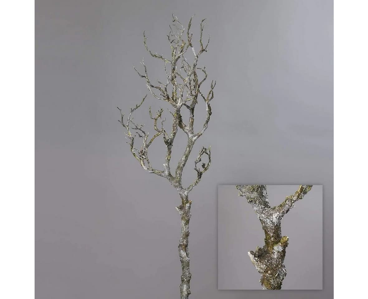 mucPlants Deko-Ast Dunkelbraun 90cm Naturgetreuer Kunstzweig