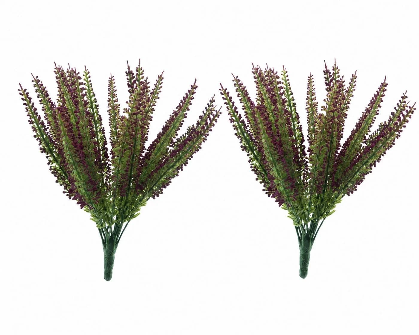 mucPlants Kunstpflanze 2er Set Erika Heidekraut 29cm - Bild 2