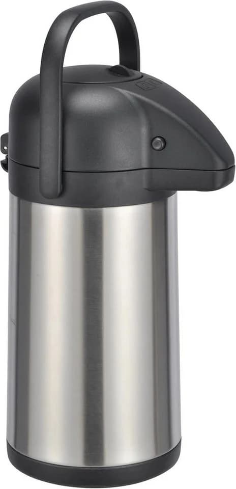 mucHome Pump-Isolierkanne 2,2 Liter Edelstahl