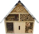 mucHome Insektenhotel mit Metalldach Naturholz Bild 3