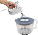 mucHome Messbecher 3in1 Rührbecher 2L mit Spritzschutz blau Bild 1