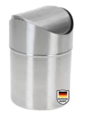 mucHome Tischmülleimer Edelstahl mit Schwingdeckel Bild 2