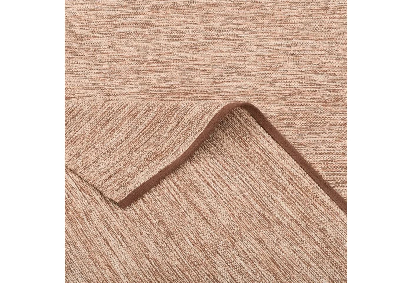 Pergamon Kelim Teppich Baumwolle Beige Modern Handgewebt - Bild 4