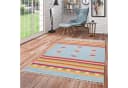 Pergamon Kelim Teppich Lina Stripes Baumwolle Bunt Handgewebt Bild 2