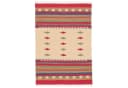 Pergamon Kelim Teppich Lina Trend Baumwolle Rot Rechteckig Bild 1